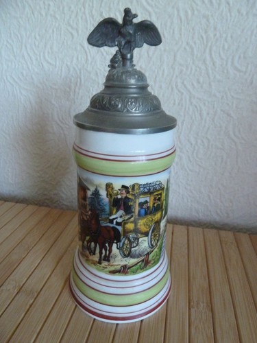 Porzellan bierkrug l der - 0,5,
