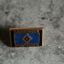 Rarität HSV  Anstecknadel/Brosche Fussball  0,5× 1,5 cm