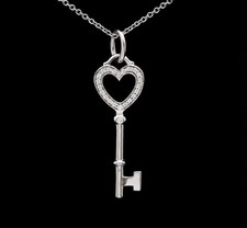Tiffany & Co 18K Heart Key 18K
