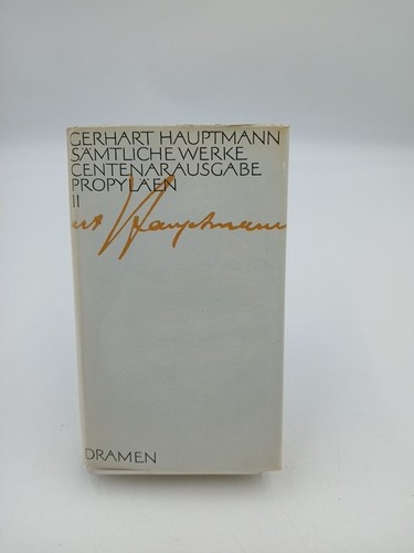 Sämtliche werke 2 dramen - werke.,