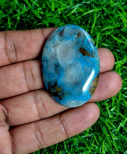 Natürlicher blauer azurit - natürlicher,