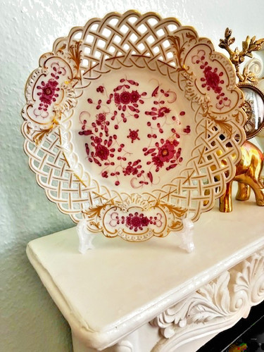 Meissen durchbruch teller - meissen,