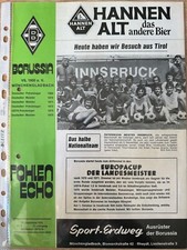 EC der Landesmeister Borussia Mönchengladbach - Wacker Innsbruck - 17.09.1975