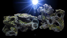 TOP Aquarium Deko 🍀 LOCHGESTEIN SET 🍀 Lava Felsen Terrarium Dekoration Zubehör
