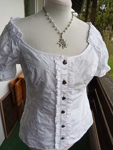 Trachten bluse dirndl - bluse, carmen