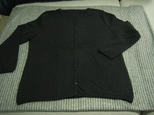 Kaschmir Strickjacke schwarz