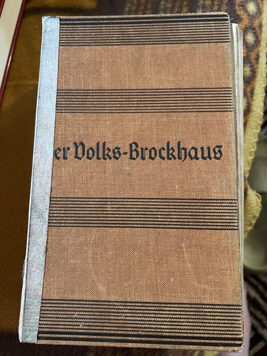 Buch der volks brockhaus - der,