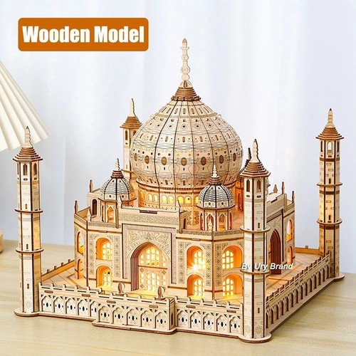 Holz montage taj - 3d,