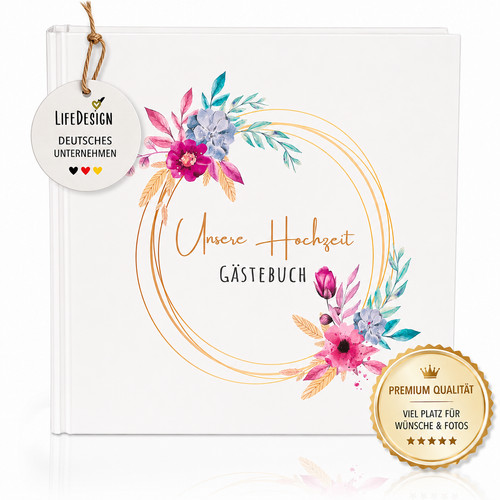 Gästebuch hochzeit - gästebuch,