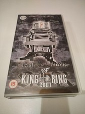 Wwf VHS King Of The Ring 2001