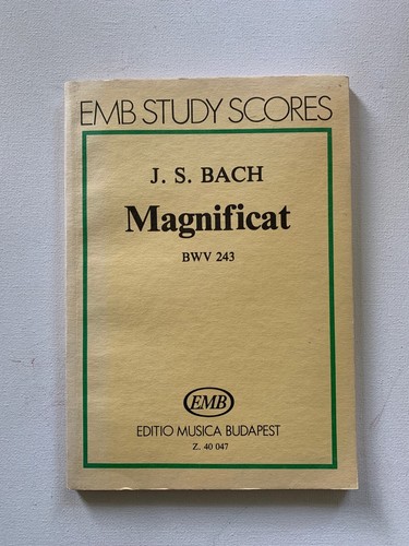Noten bach magnificat - noten.,