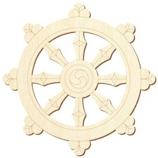Holz Dharma Rad V2 - Deko