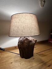 Holzlampe Treibholzlampe Eichenholz Lampe Wurzellampe Holz Lampe Designerlampe