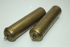 25Hi) ein Paar Original Gewichte Schwarzwalduhr Kuckucksuhr Uhr um 1900