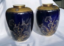 Pair (2) Echt Kobalt Weimar