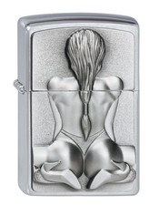 ZIPPO Feuerzeug KNEELING GIRL