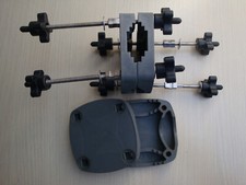 Sonnenschirmhalter Balkongeländer Sunny Easy Schirmhalterung Anthrazit 4smile