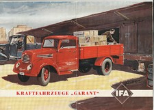Prospekt DDR Auto LKW Garant