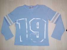 Miss Petrolio: hellblaues Langarm Shirt gr. 134 140!