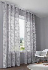 881008-1* Heine home Dekostore Vorhänge Vorhang Gardinen hellgrau NEU 145x135 cm