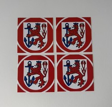 Düsseldorf Stadtwappen Aufkleber Sticker Ultras 200 Stück❗️