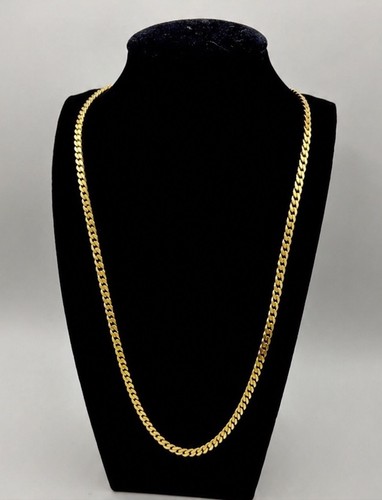 Echtgold panzer halskette aus - echtgold,