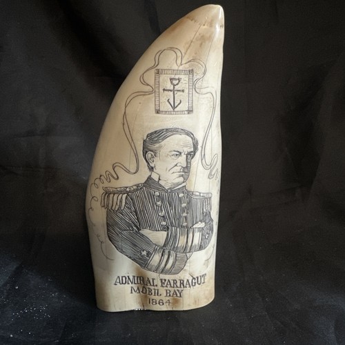 Vintage scrimshaw harz - vintage,