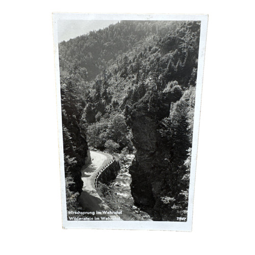 Postkarte wehratal - postkarte,