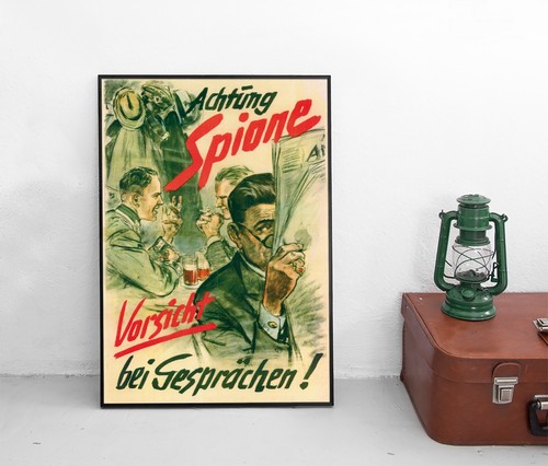 Poster achtung spione - poster,