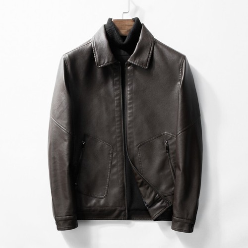 Herren bikerjacke aus leder - herren,