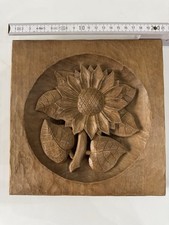 Holzbild, handgeschnitzt incl