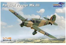 1/48 Percival Proctor Mk.III Radio Trainer Flugzeug Modell DW48006