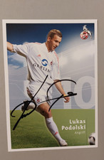 Lukas Podolski - signiert - AK
