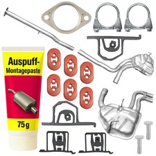 Edex Mitteltopf Endtopf Auspuff für Mini Cooper R50 R52 R53 1.6 03/2002-09/2006