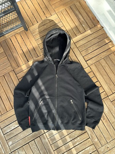 Prada vintage zipp hoodie - zipp, /