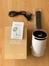 Magcubic HY300 Native 720P 4K Full HD Android Tragbarer Projektor Beamer Weiss