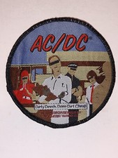 AC DC Dirty 2004 Patch Aufnäher ca. D 10 cm Kutte 2664