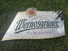 Wernesgrüner - Pils Legende | Spiegel | Reklame | Werbung | Bier | Bar | Vintage