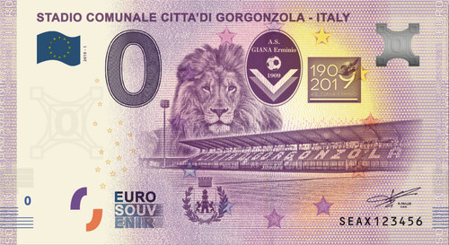 Zero euro souvenir - euro,