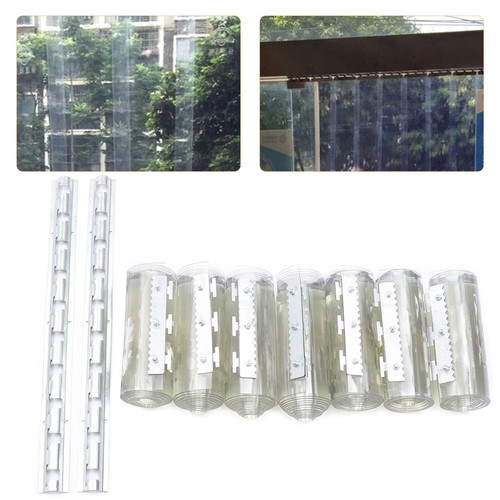Pvc streifenvorhang tür - 7x,