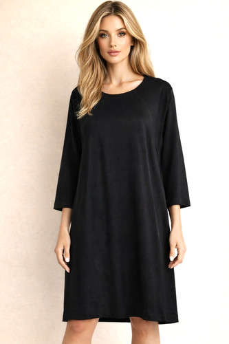 Fine merino kleid von - ,