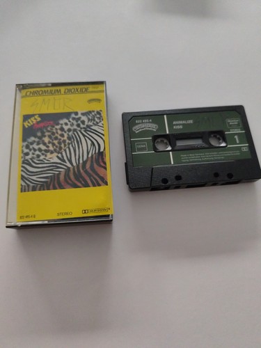 Kiss animalize musik - animalize, kassette