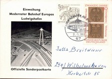 AK Sonderpostkarte Einweihung