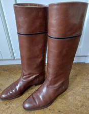 Damen-Lederstiefel Pollini