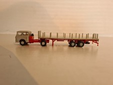 Permot, Skoda-Sattelschlepper mit Plattformanhänger, gebr.,besp.,Zust.2,in OVP