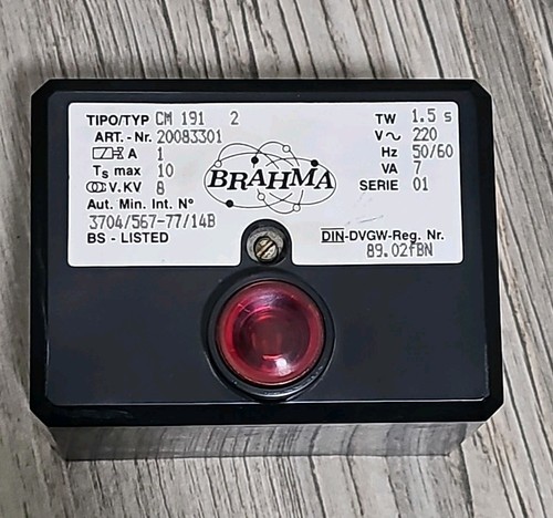 Brahma gasfeuerungsautomat - brahma, cm