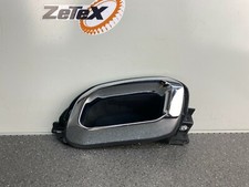 Original Mercedes X253 GLC Mopf Stoßstange hinten links Auspuff blende CHROM