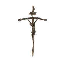 Kreuz Christus Aus Massivem Messing Wand Vatican Evangelium