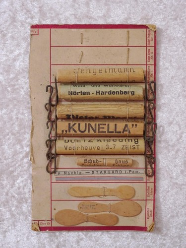 Antike musterkarte paketgriffe - antike,