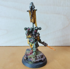 Warhammer 40k Chaos Death Guard Sorcerer Necrosius the Undying Forgeworld bemalt